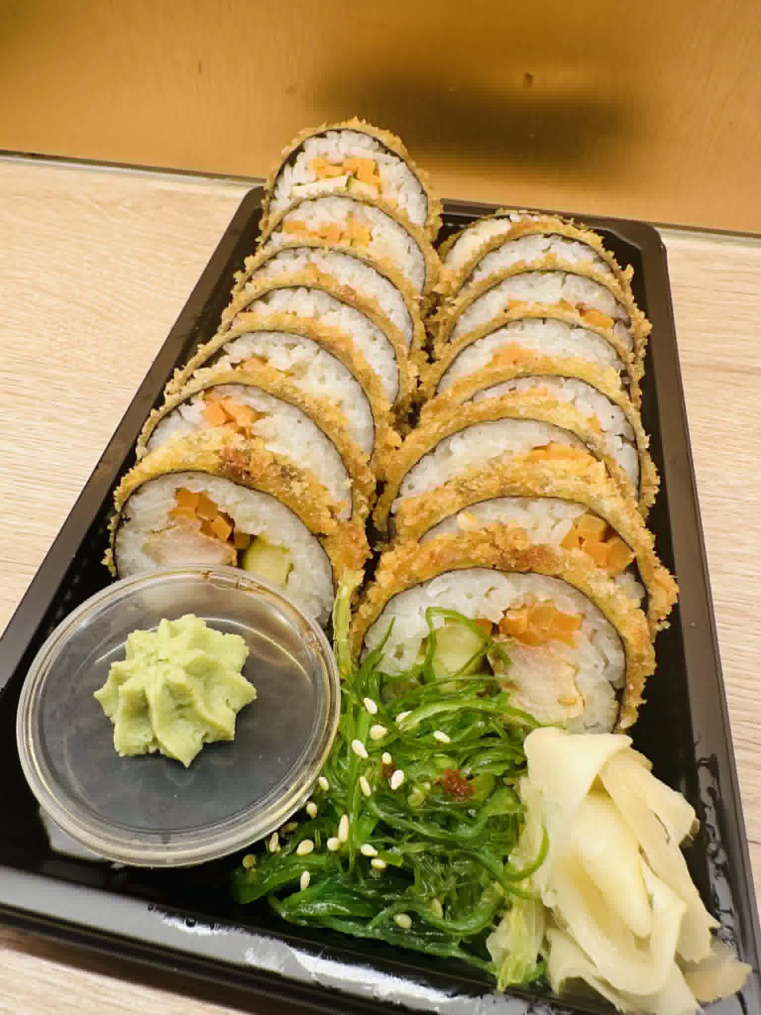 Maki med fritert kylling
