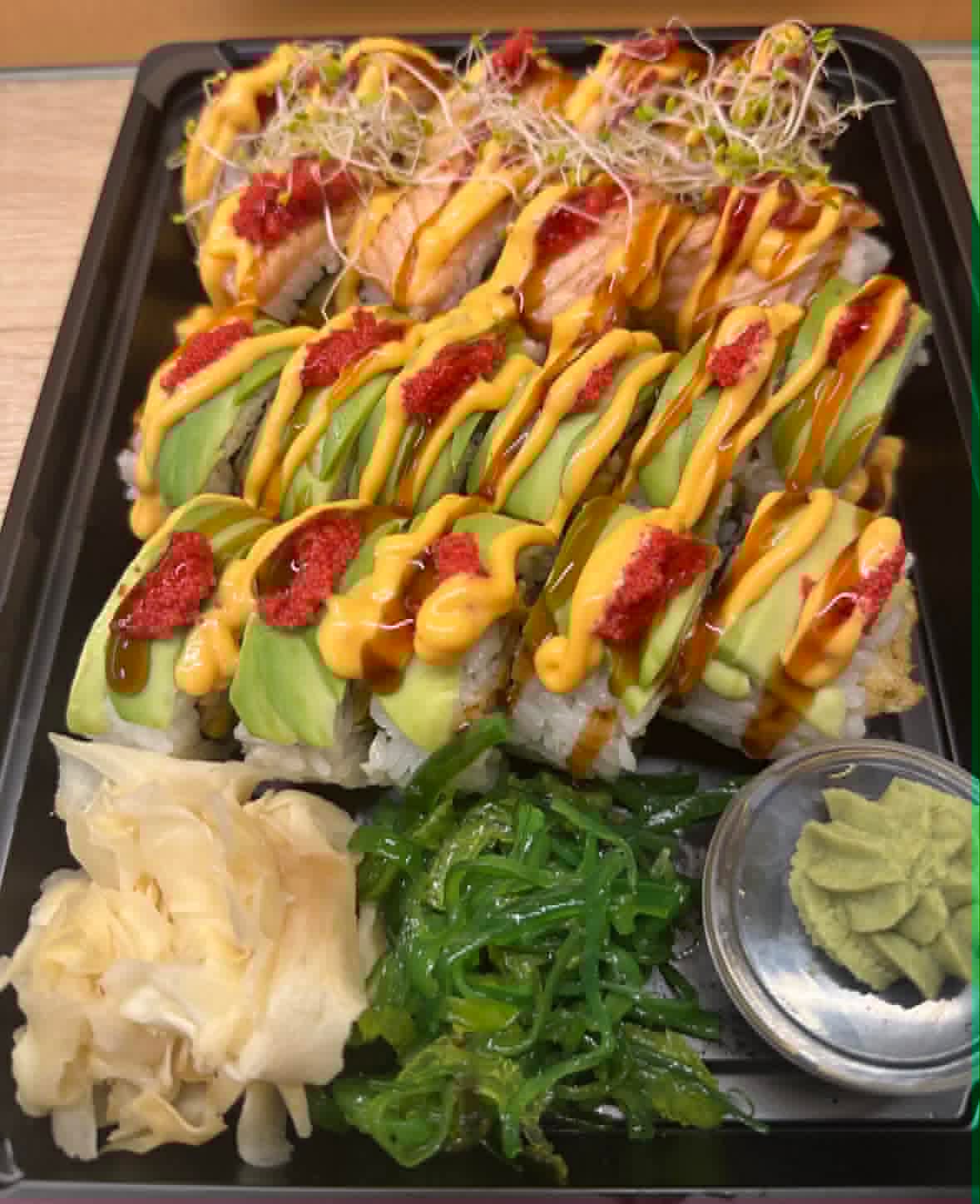 Nigiri Laks & Flambert Nigiri